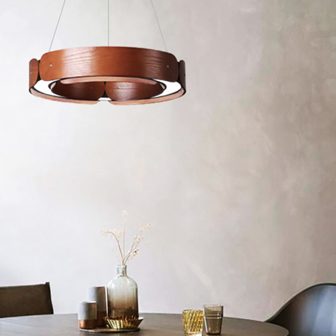 Подвесной Кольцевой Светильник Range 1 D70  Light Wood By Imperiumloft