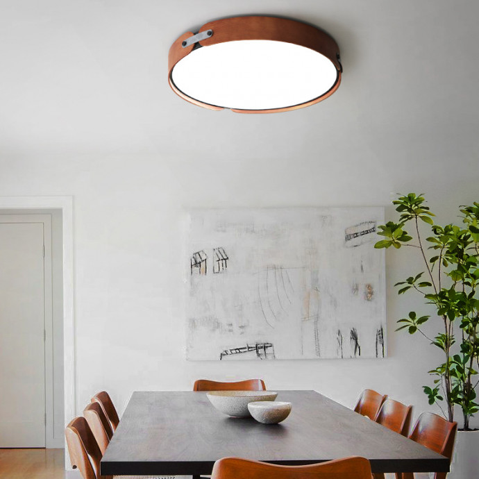 Потолочный Светильник Range 3 D72  Light Wood By Imperiumloft