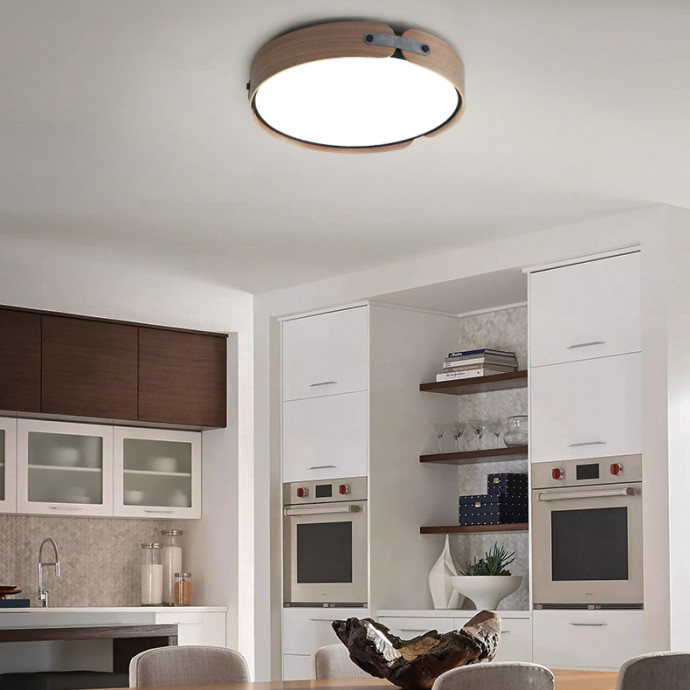 Потолочный Светильник Range 3 D72  Light Wood By Imperiumloft