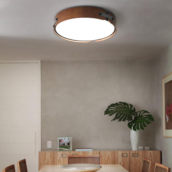 Потолочный Светильник Range 3 D72  Light Wood By Imperiumloft
