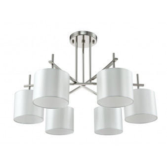 Люстра Crystal Lux SERGIO PL6 NICKEL