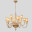 Люстра Crystal Lux SILVESTRO SP12 AMBER