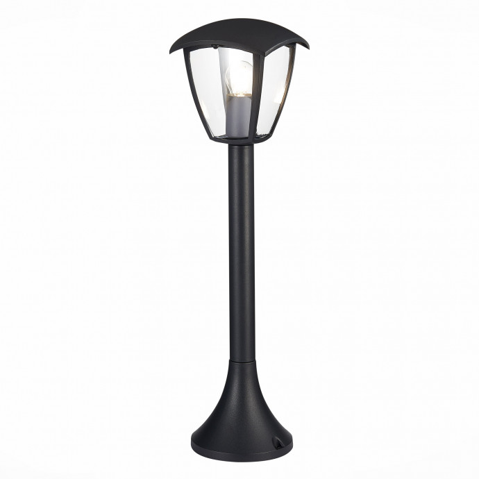 SL081.405.01 Светильник уличный наземный ST-Luce Черный/Черный, Прозрачный E27 1*40W SIVINO