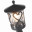 SL085.405.01 Светильник уличный наземный ST-Luce Черный/Черный, Прозрачный E27 1*60W LORNE