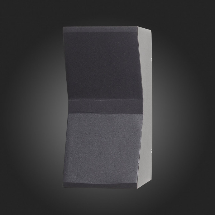 SL088.431.02 Светильник уличный настенный ST-Luce Черный кварцевый LED 2*7W 4000K DEALE