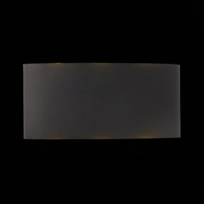 SL089.401.06 Светильник уличный настенный ST-Luce Черный кварцевый LED 6*1W 4000K BISELLO