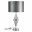 SL1002.104.01 Прикроватная лампа ST-Luce Хром/Серый E27 1*40W ONZO