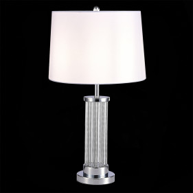 SL1003.104.01 Прикроватная лампа ST-Luce Хром/Белый E27 1*40W