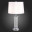 SL1003.104.01 Прикроватная лампа ST-Luce Хром/Белый E27 1*40W
