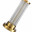 SL1003.304.01 Прикроватная лампа ST-Luce Латунь/Кремовый E27 1*40W CORSI