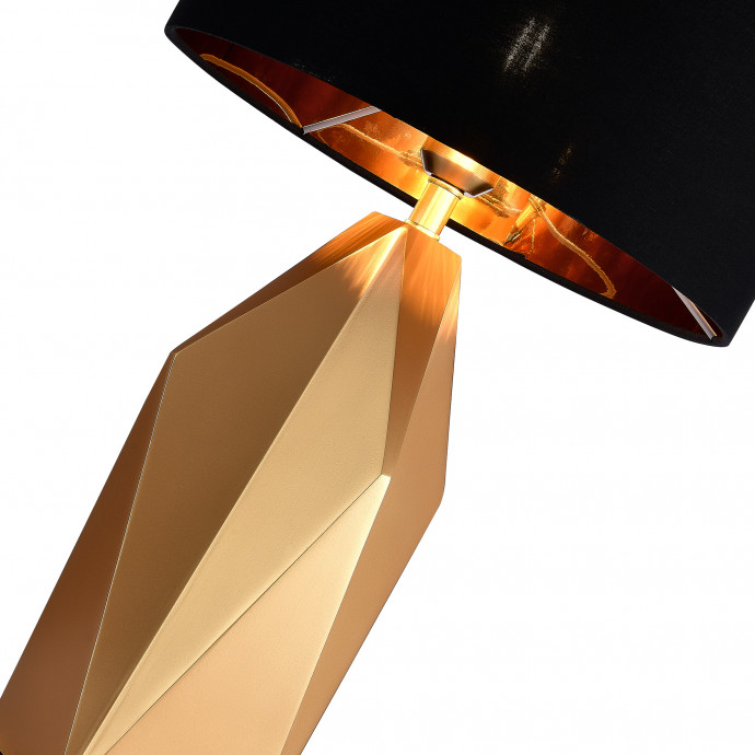 SL1004.204.01 Прикроватная лампа ST-Luce Золотистый/Черный E27 1*40W MARIONI