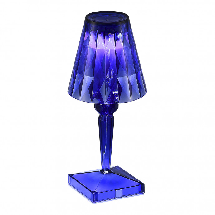 SL1010.714.01 Прикроватная лампа ST-Luce Синий/Синий LED 1*2W 3000K - 6000K SPARKLE