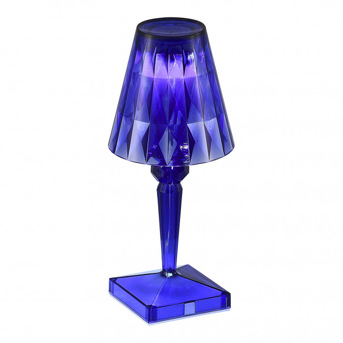 SL1010.714.01 Прикроватная лампа ST-Luce Синий/Синий LED 1*2W 3000K - 6000K SPARKLE