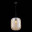SL1050.413.01 Светильник подвесной ST-Luce Черный/Коньячный E27 1*40W BURASCA
