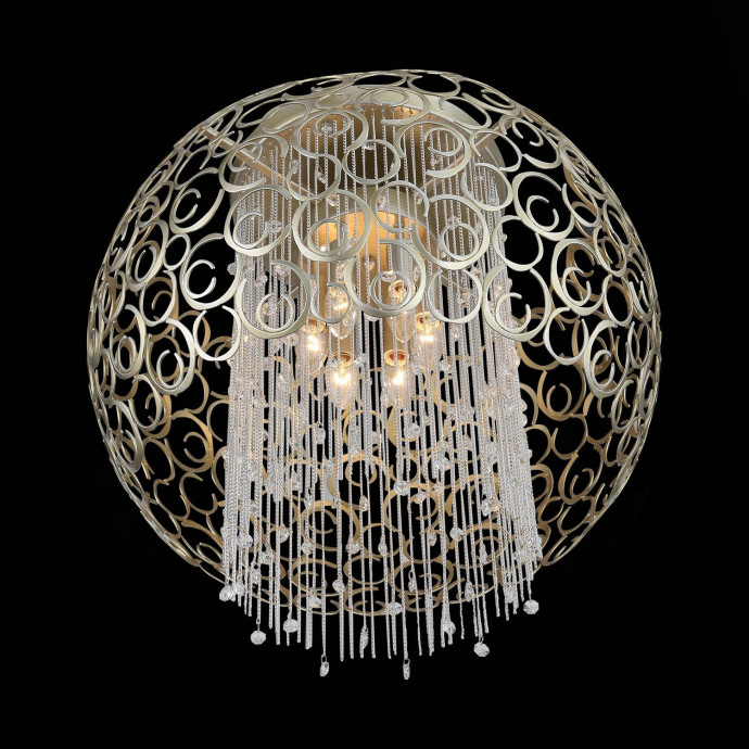 SL1101.202.06 Люстра потолочная ST-Luce Шампань/Шампань, Прозрачный E14 6*40W DOLCIMA