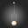 SL1118.203.01 Светильник подвесной ST-Luce Золотистый/Белый E27 1*40W PENOLO
