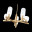 SL1119.203.05 Светильник подвесной ST-Luce Золотистый/Прозрачный E14 5*40W TENERESA