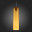 SL1145.393.01 Светильник подвесной ST-Luce Латунь/Янтарный E27 1*60W CALLANA