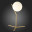 SL1148.304.01 Прикроватная лампа ST-Luce Латунь/Белый G9 1*5W CODDA