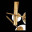 SL1150.203.08 Светильник подвесной ST-Luce Матовое золото/Прозрачный E27 8*40W (из 3-х коробок) LIORA