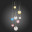 SL1152.253.08 Светильник подвесной ST-Luce Золотистый/Разноцветный G9 8*5W ARCOBALINO