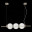 SL1155.113.03 Светильник подвесной ST-Luce Никель/Прозрачный E14 3*40W MARENA