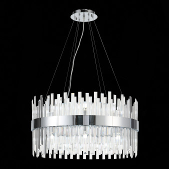 SL1160.103.18 Люстра подвесная ST-Luce Хром/Хром, Прозрачный G9 18*5W BAFO