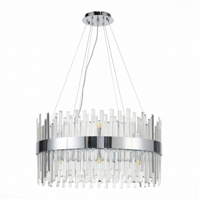 SL1160.103.18 Люстра подвесная ST-Luce Хром/Хром, Прозрачный G9 18*5W BAFO