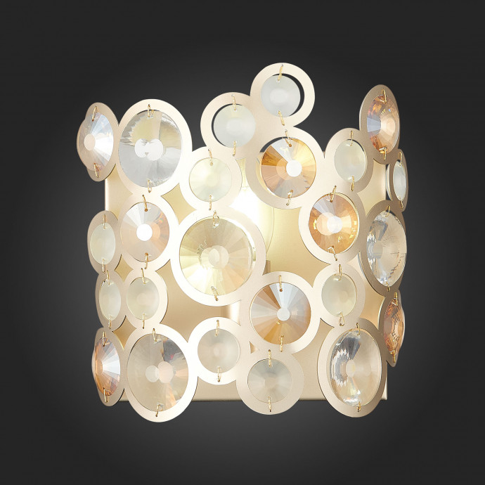 SL1172.201.01 Бра ST-Luce Золотистый/Золотистый, Прозрачный E14 1*60W NAMIO