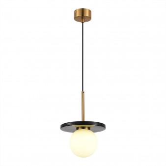 SL1191.343.01 Светильник подвесной ST-Luce Латунь/Латунь, Черный G9 LED 1*5W 4000K NEBULA