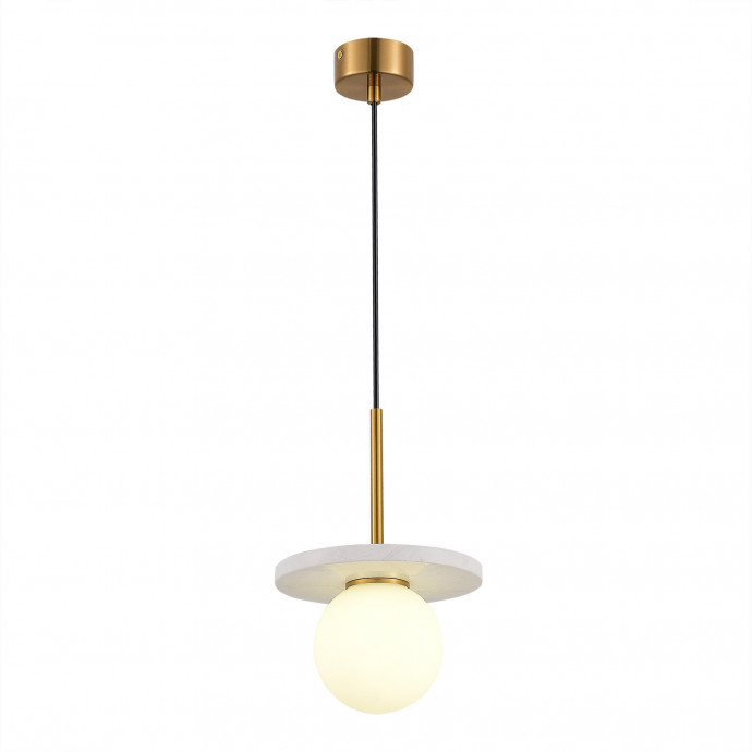 SL1191.353.01 Светильник подвесной ST-Luce Латунь/Латунь, Белый G9 LED 1*5W 4000K NEBULA