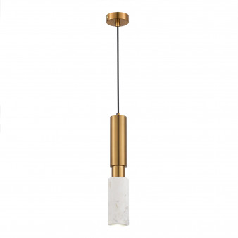 SL1192.353.01 Светильник подвесной ST-Luce Латунь/Латунь, Белый GU10 1*5W 4000K PRIETTI