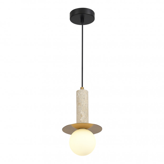 SL1194.303.01 Светильник подвесной ST-Luce латунь/белый G9 1*5W 4000K EARTHY