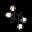 SL1201.403.04 Светильник подвесной ST-Luce Черный/Прозрачный G9 4*5W CIRCONO