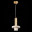 SL1210.503.01 Светильник подвесной ST-Luce Золотистый/Белый GU10 1*5W PIETRA