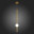 SL1222.233.01 Светильник подвесной ST-Luce Золотистый/Золотистый, Белый LED 1*18W 4000K ANGURRA