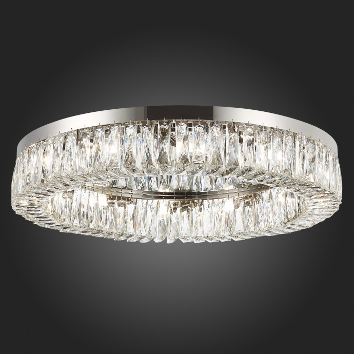 SL1226.102.12 Люстра потолочная ST-Luce Никель/Прозрачный E14 12*40W Rifrazio