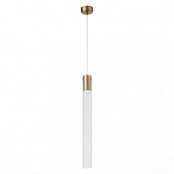 SL1229.313.01 Подвес ST-Luce Латунь/Прозрачный GU10 1*5W TERNI