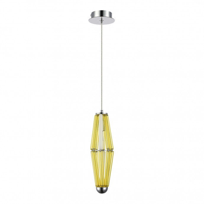 SL1242.123.01 Светильник подвесной ST-Luce Хром/Золотистый G9 1*5W 4000K CIARA