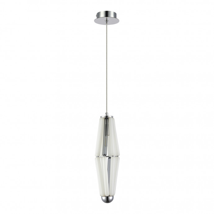 SL1242.153.01 Светильник подвесной ST-Luce Хром/Молочный G9 1*5W 4000K CIARA