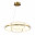 SL1304.203.45 Люстра подвесная ST-Luce Золотистый/Белый LED 1*45W 3000K ETOILE