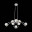 SL1502.103.08 Светильник подвесной ST-Luce Хром/Дымчатый G9 8*5W LEGATEZZA
