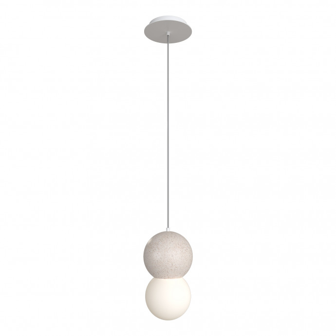 SL1512.503.01 Подвес ST-Luce Белый/Белый G9 1*5W 4000K ESTRUZZO