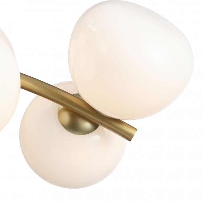 SL1519.303.16 Светильник подвесной ST-Luce Латунь/Белый G9 16*5W 4000K SWEVEN