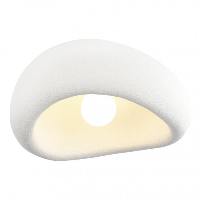 SL1522.502.01 Светильник потолочный ST-Luce белый/белый E27 1*60W WABI SABI