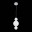 SL1583.113.01 Светильник подвесной ST-Luce Хром/Белый LED 1*12W 3000K NEPAZZO