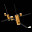 SL1596.423.22 Светильник подвесной ST-Luce Золотистый, Черный/Белый LED 22*3W 3000K ANICHITA
