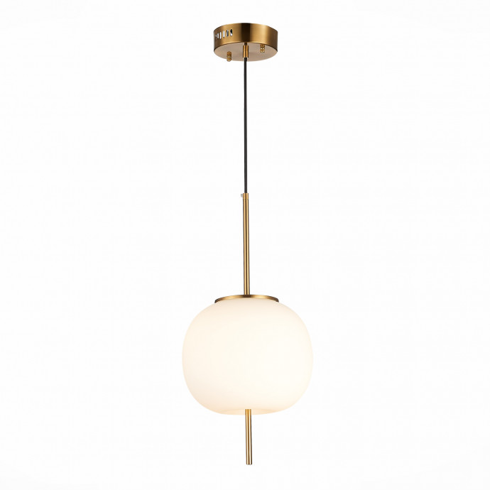 SL1621.203.01 Подвес ST-Luce Золотистый/Белый LED 1*13W 3000K LACUS