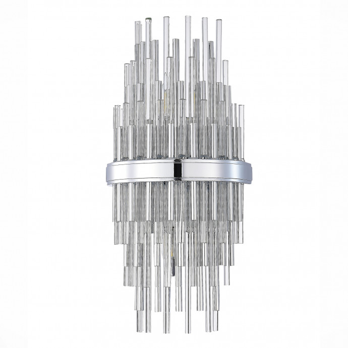 SL1628.101.02 Бра ST-Luce Хром/Прозрачный, Хром E14 2*40W TERAMO