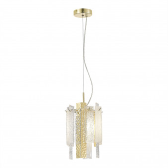 SL1636.203.01 Люстра подвесная ST-Luce Золотистый/Белый, Золотистый E14 1*40W SCOLARE